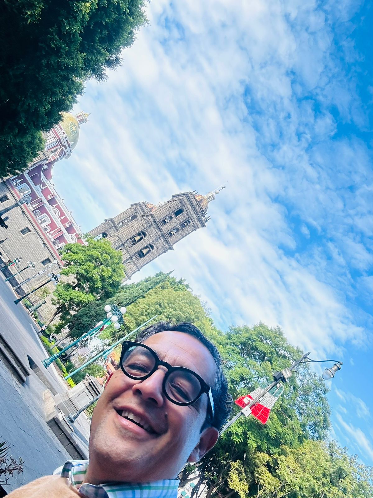 Opening doors in Puebla City